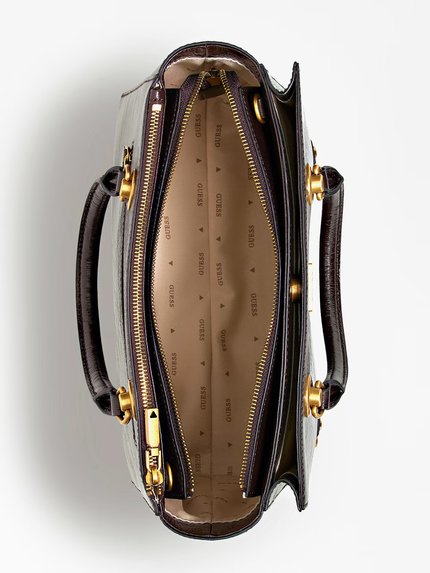 Módní Amantea kabelka, Hnědá barva, 2022