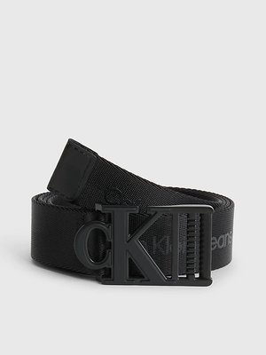 Calvin Klein Jeans – Monogram pásek, Černá barva