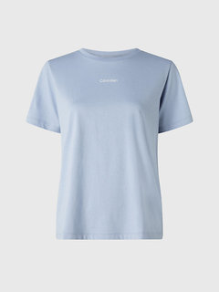 Micro Logo triko Modrá barva Ženy