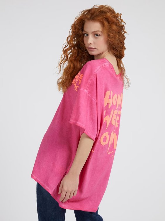 W3GI50K9RM4-F43V TRIKO BANKSY S/S – GUESS Ženy