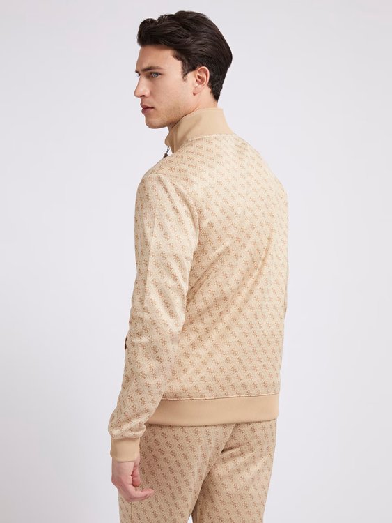 Korbin mikina – GUESS, Béžová barva Muži