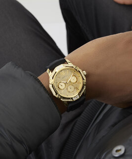 Černá, Zlatá barva, Regal hodinky