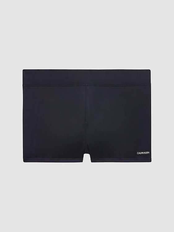 Calvin Klein Swimwear – Core Solids plavky, Černá barva