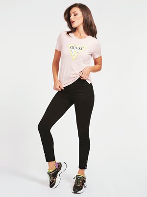 Triko Original – Guess, Růžová barva Ženy, Ženy