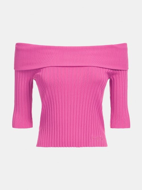 Guess – Top, Růžová barva
