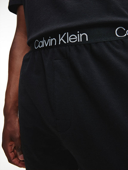 Luxusní Modern Structure pyžamové šortky, Černá barva, M, L, XL