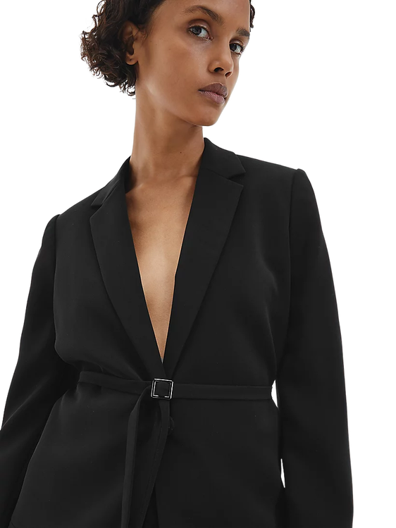 Crepe sako – Calvin Klein, Černá barva Ženy 1