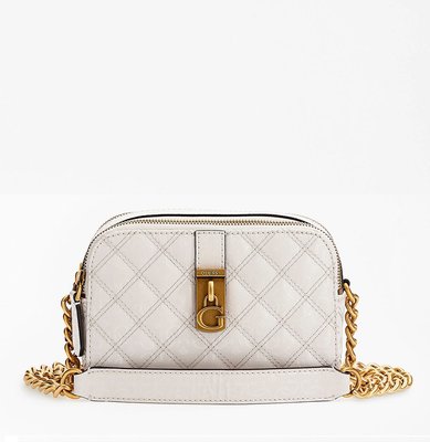 Guess – Noelle crossbody, Bílá barva
