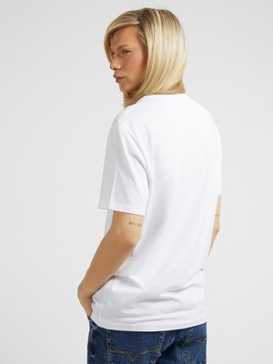 Blurri triko – GUESS, Bílá barva Muži