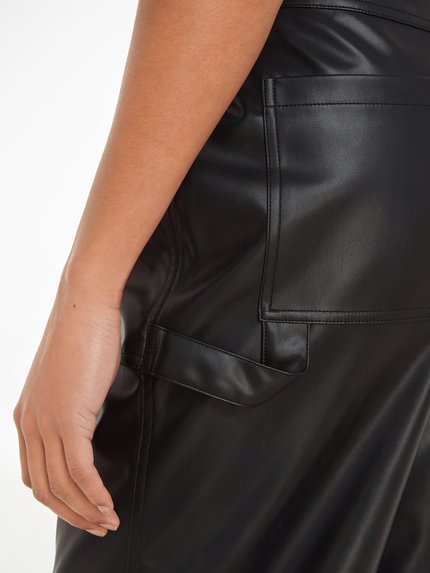 Luxusní J20J221385-BEH kalhoty pu kůže, XS, S, M