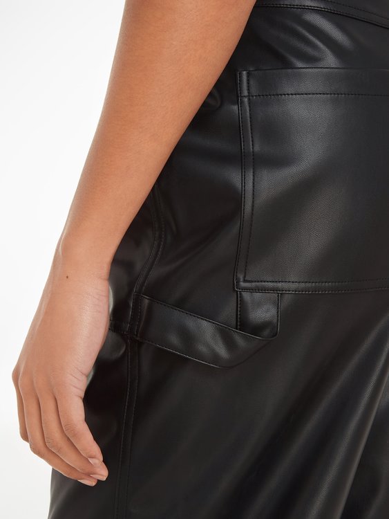 Luxusní J20J221385-BEH kalhoty pu kůže, XS, S, M