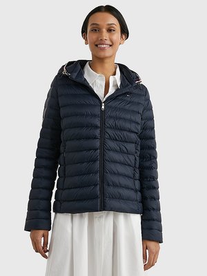 Tommy Hilfiger – Heritage Down bunda, Modrá, Navy barva