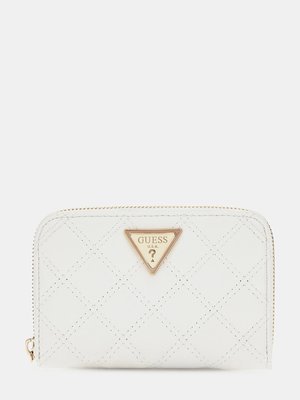 GUESS – Giully střední peněženka, Bílá barva