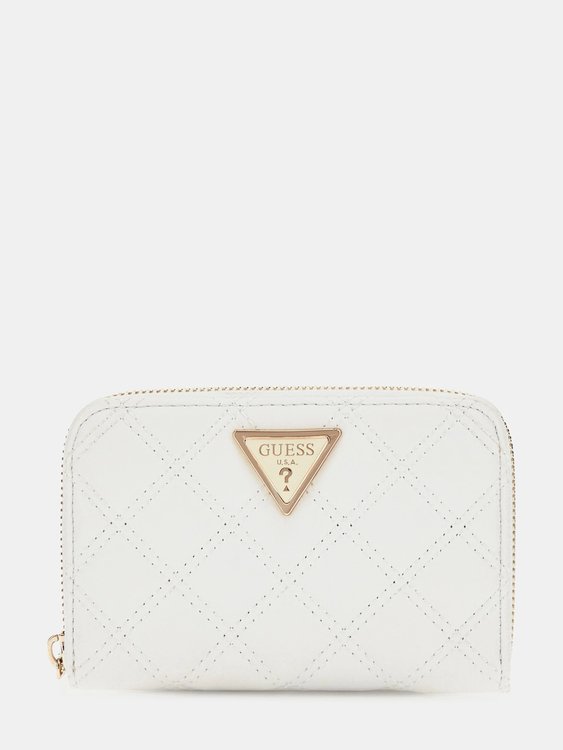 GUESS – Giully střední peněženka, Bílá barva