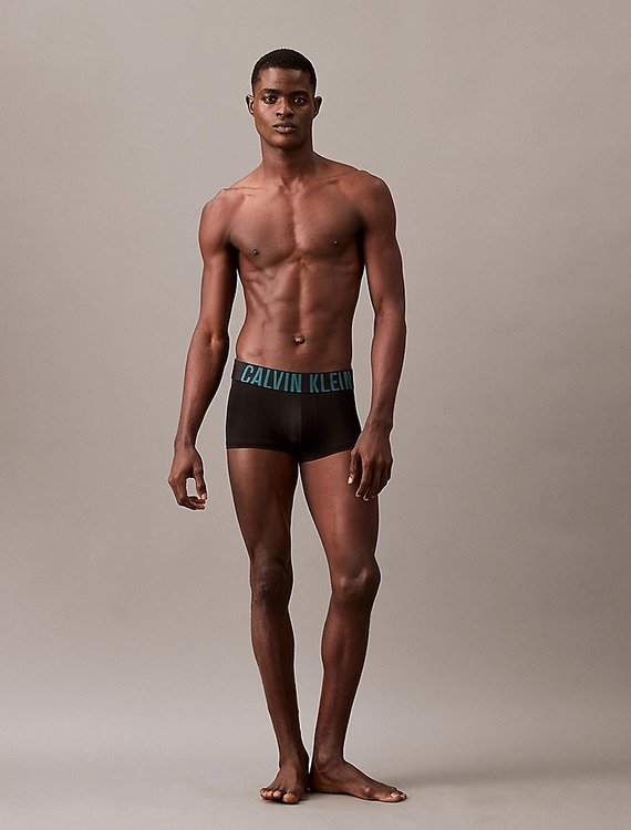 Módní Intense Power boxery 3ks, Černá barva, 2024