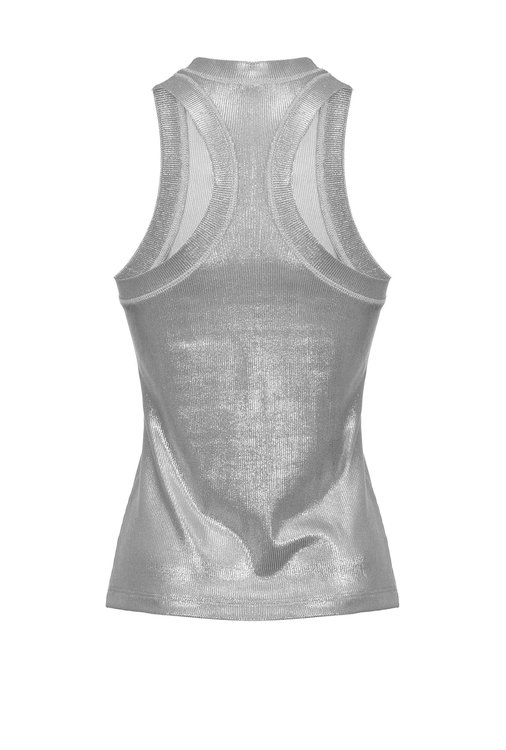 Tílko – Pinko, Stříbrná barva Ženy