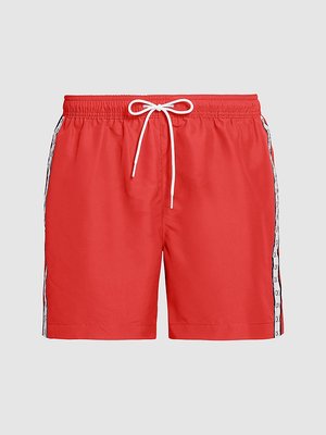 Calvin Klein Swimwear – Mono plavky, Červená barva