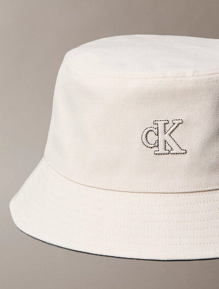 Módní Canvas signature logo klobouk, Béžová barva, 2026