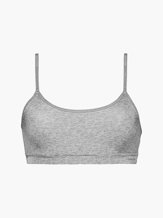 Calvin Klein Underwear – Podprsenka Bralette, Šedá barva