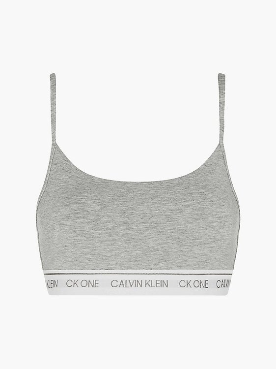 Calvin Klein Underwear – Bralette podprsenka, Šedá barva