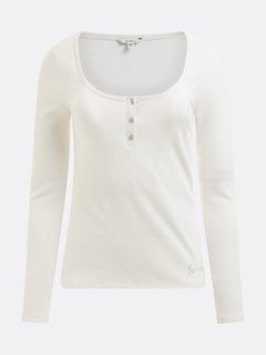 Luxusní Karlee top, Bílá barva, XS, S, M, L