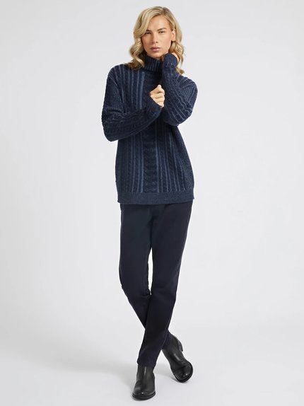 Módní Phil svetr, Modrá, Navy barva, 2022