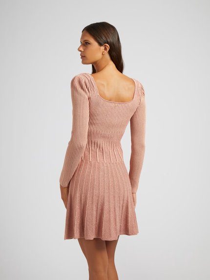 Módní Jules šaty, Růžová barva, 2023