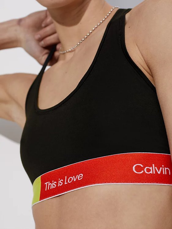 Luxusní This Is Love podprsenka, Černá barva, S, M, L