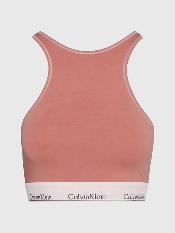 Calvin Klein Underwear – Modern Cotton podprsenka, Růžová barva