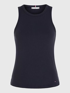 Navy barva, Slim Rib Tank top