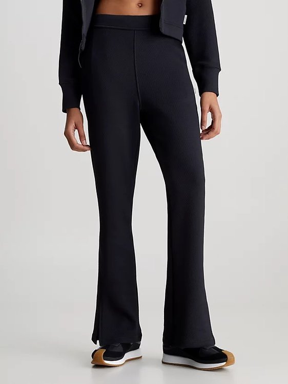Calvin Klein Performance – Knit Pant tepláky, Černá barva