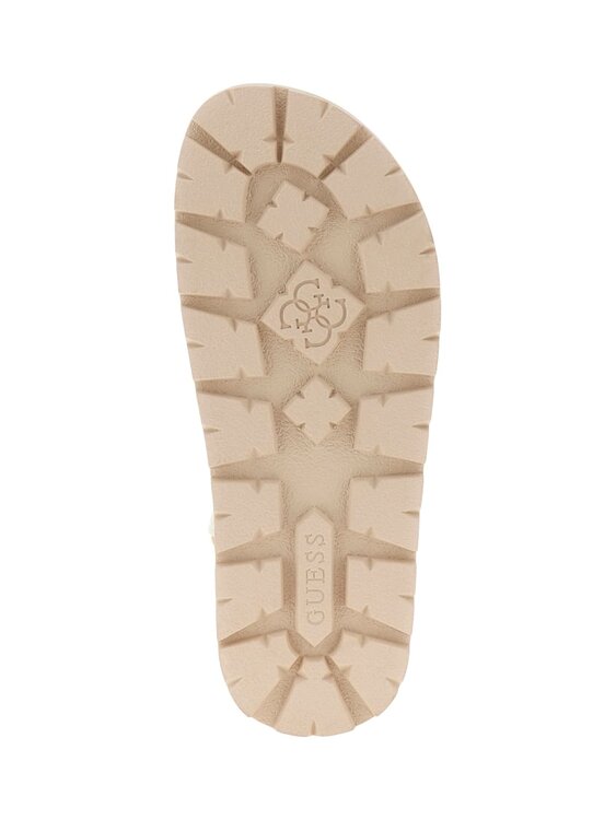 FLJFTTFAL03-CREAM KLÍNOVÉ SANDÁLY Ženy