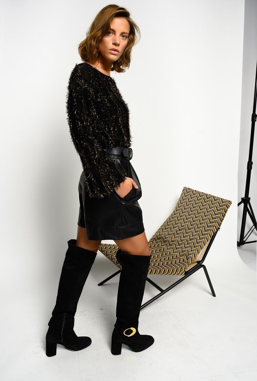 Pinko, Černá barva Biagio šortky