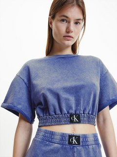 Luxusní KW0KW01780-C8H mikina CROPPED SWEATSHIRT, XS, S, M