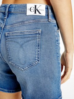 Denim kraťasy – Calvin Klein Jeans, Modrá barva Ženy, Ženy 1