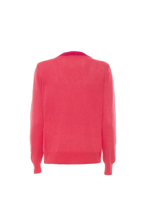 Luxusní Musino svetr, Červená barva, XS, S, M, L