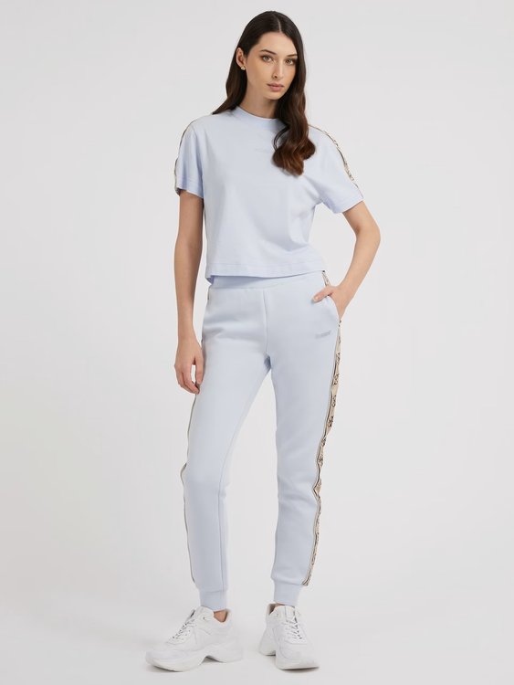 Módní Britney tepláky, Modrá barva, 2023