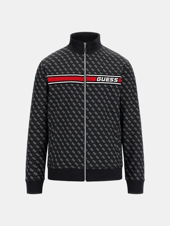 Luxusní Korbin mikina na zip, Černá barva, S, M, L, XL