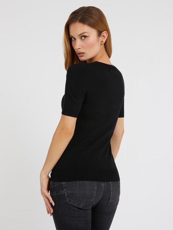 Elora top – GUESS, Černá barva Ženy