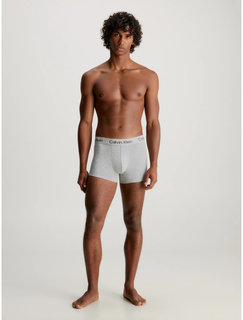 Stencil Logo Cotton boxery 3ks – Calvin Klein Underwear, Černá, Modrá, Šedá barva Muži