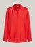 Fluid Vis Crepe Regular košile Červená barva Ženy
