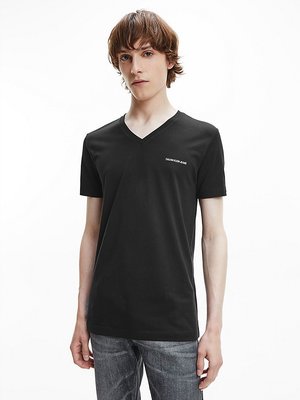 Calvin Klein Jeans – Triko, Černá barva