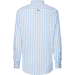 Tommy Hilfiger – Stripe košile, Bílá, Modrá barva 1