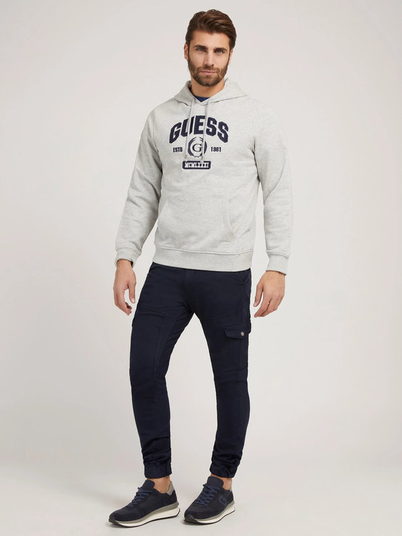 Módní Terry mikina, Šedá barva, 2022