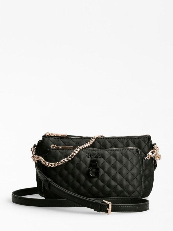 Luxusní HWQP8487700-BLA KABELKA, T/U/1