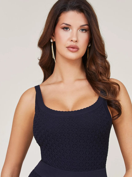 Módní Flor overal, Černá barva, 2022