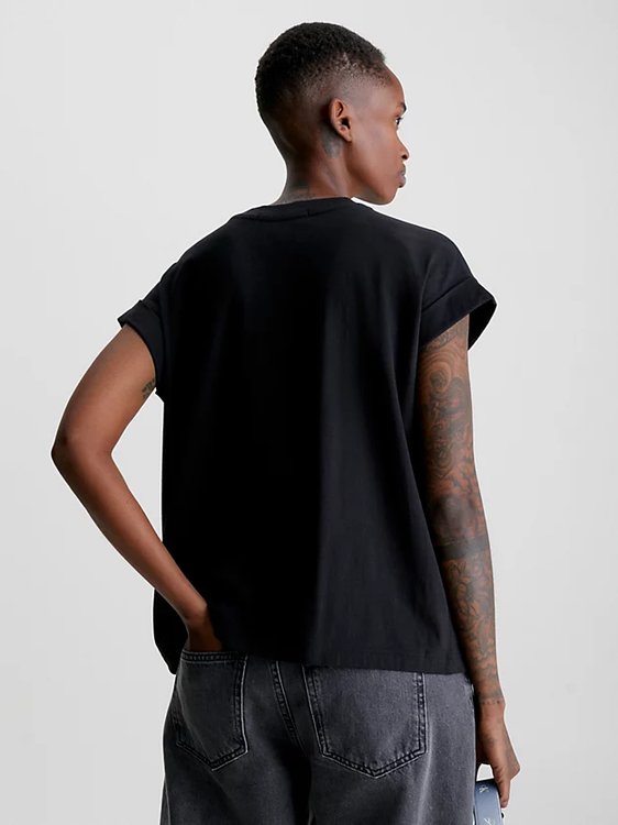 Archival triko – Calvin Klein Jeans, Černá barva Ženy