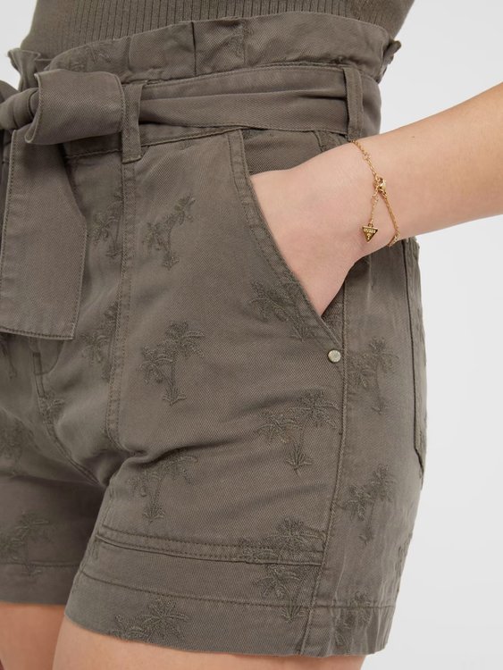 Luxusní Janna kraťasy, Hnědá barva, M