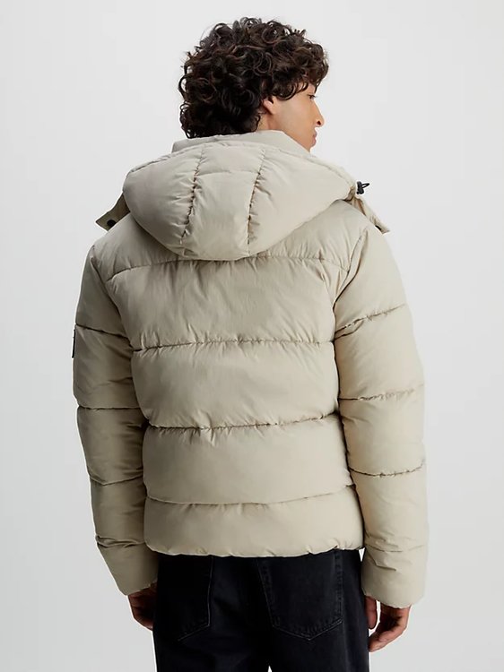 Essentials bunda – Calvin Klein Jeans, Béžová barva Muži