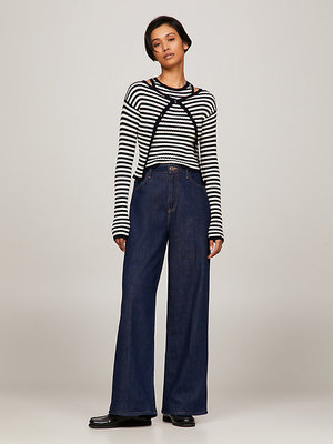 Wide Leg Rue jeany – Tommy Hilfiger, Modrá, Navy barva Ženy